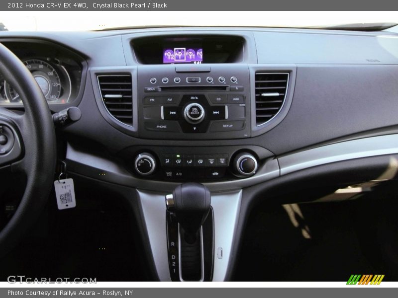 Crystal Black Pearl / Black 2012 Honda CR-V EX 4WD