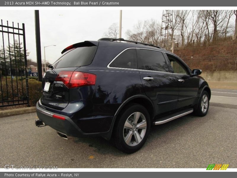 Bali Blue Pearl / Graystone 2013 Acura MDX SH-AWD Technology