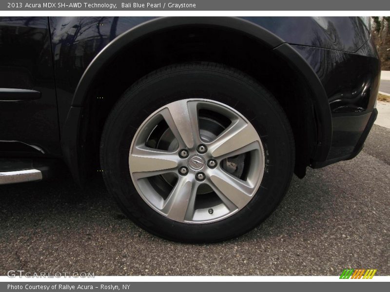 Bali Blue Pearl / Graystone 2013 Acura MDX SH-AWD Technology