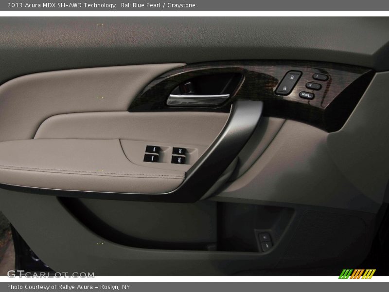 Bali Blue Pearl / Graystone 2013 Acura MDX SH-AWD Technology