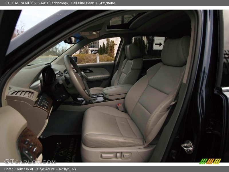 Bali Blue Pearl / Graystone 2013 Acura MDX SH-AWD Technology