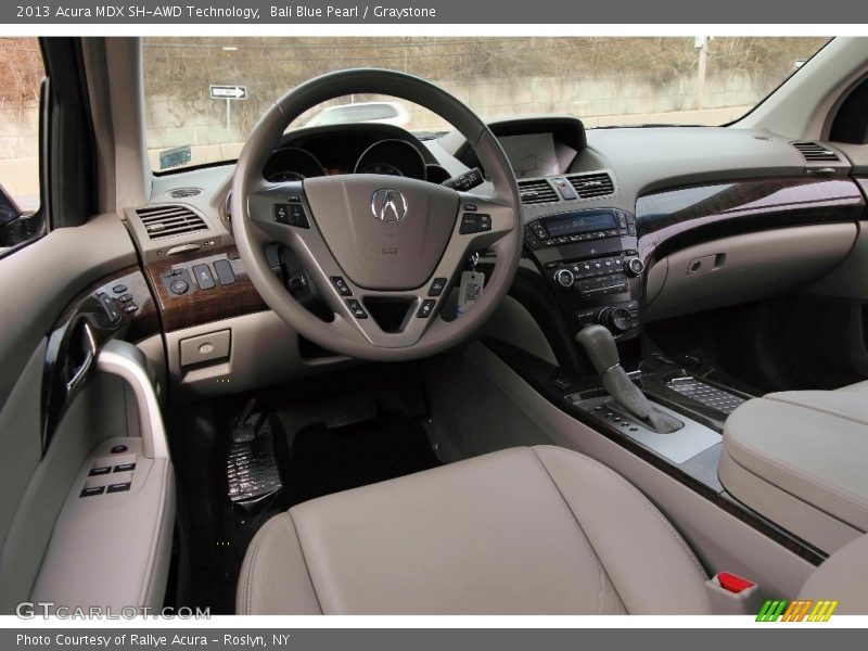 Bali Blue Pearl / Graystone 2013 Acura MDX SH-AWD Technology