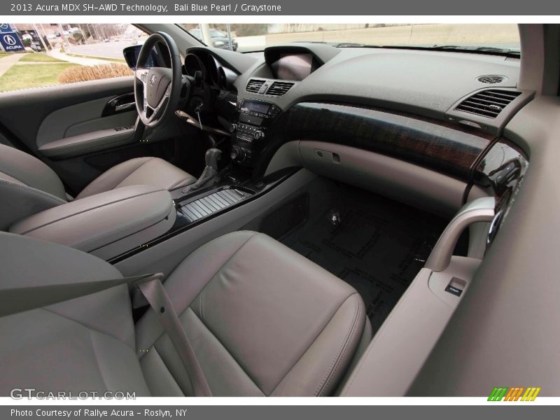 Bali Blue Pearl / Graystone 2013 Acura MDX SH-AWD Technology