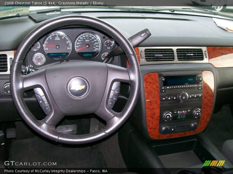 Graystone Metallic / Ebony 2008 Chevrolet Tahoe LS 4x4