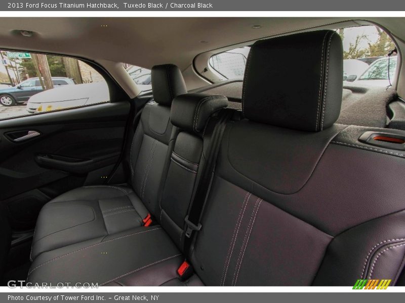 Tuxedo Black / Charcoal Black 2013 Ford Focus Titanium Hatchback