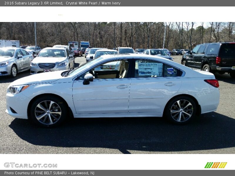 Crystal White Pearl / Warm Ivory 2016 Subaru Legacy 3.6R Limited