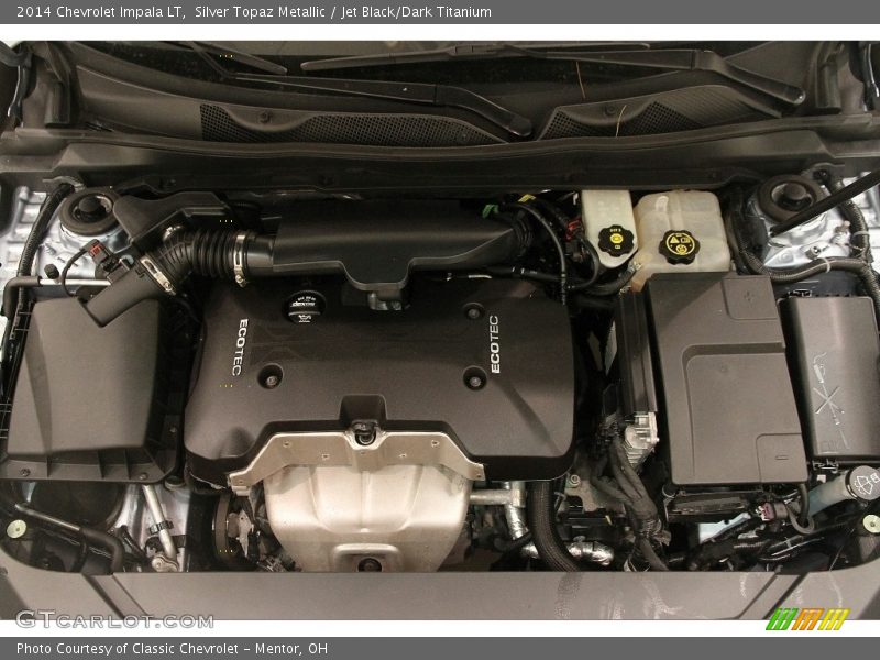 Silver Topaz Metallic / Jet Black/Dark Titanium 2014 Chevrolet Impala LT