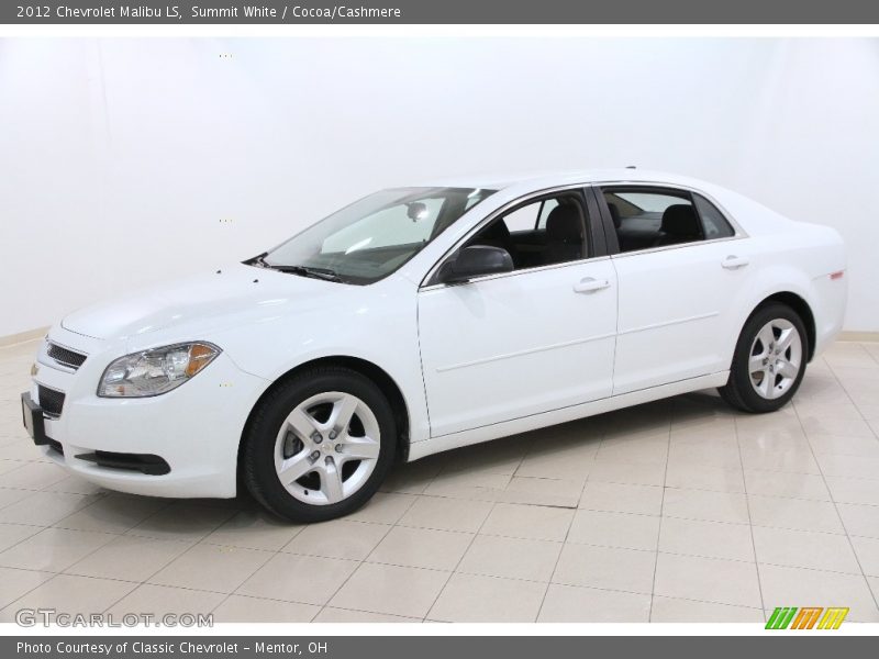 Front 3/4 View of 2012 Malibu LS