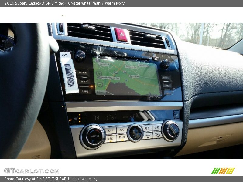Crystal White Pearl / Warm Ivory 2016 Subaru Legacy 3.6R Limited
