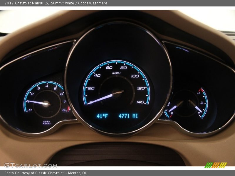  2012 Malibu LS LS Gauges
