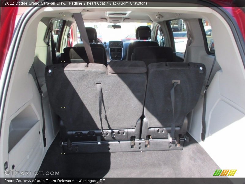 Redline 2 Pearl Coat / Black/Light Graystone 2012 Dodge Grand Caravan Crew