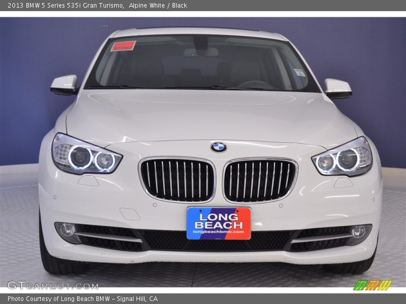 Alpine White / Black 2013 BMW 5 Series 535i Gran Turismo