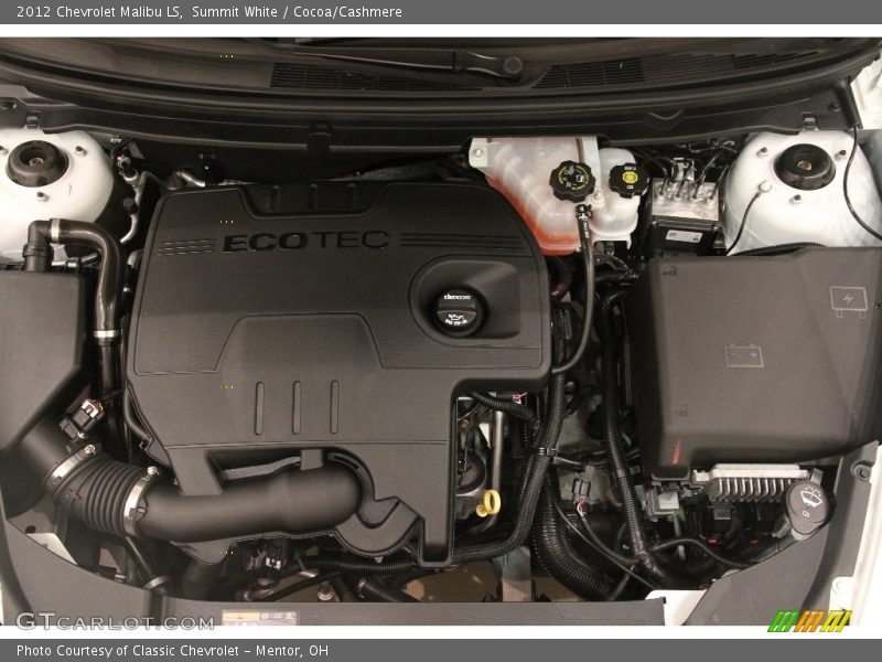  2012 Malibu LS Engine - 2.4 Liter DOHC 16-Valve VVT ECOTEC 4 Cylinder
