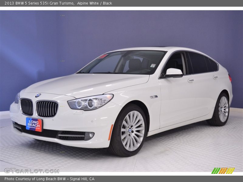 Alpine White / Black 2013 BMW 5 Series 535i Gran Turismo