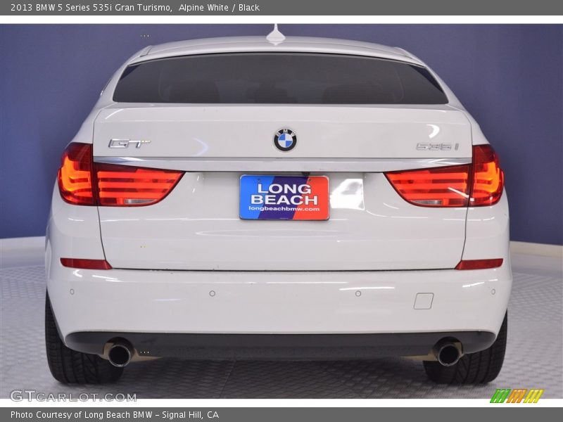 Alpine White / Black 2013 BMW 5 Series 535i Gran Turismo