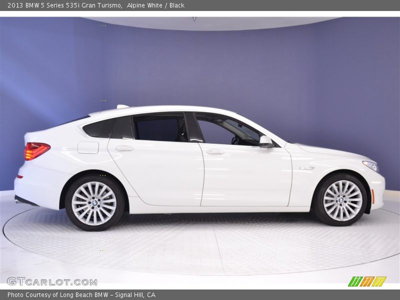 Alpine White / Black 2013 BMW 5 Series 535i Gran Turismo