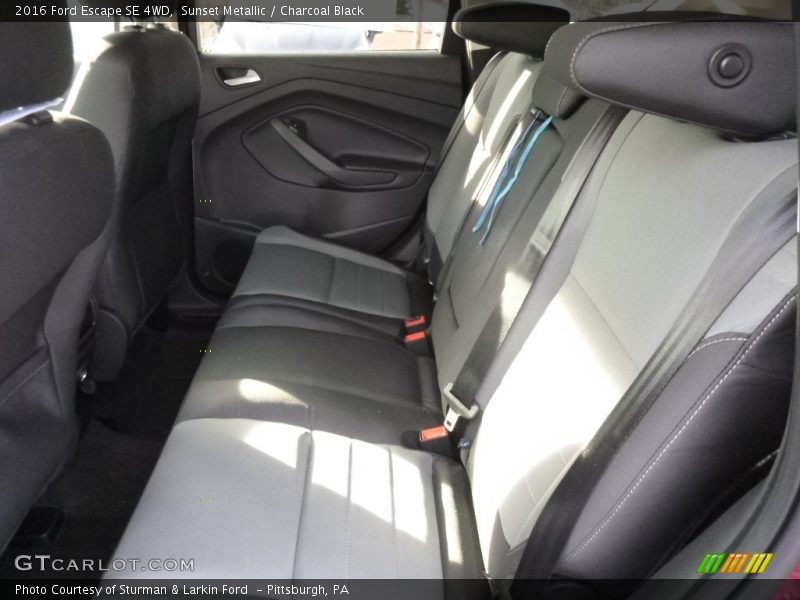 Sunset Metallic / Charcoal Black 2016 Ford Escape SE 4WD