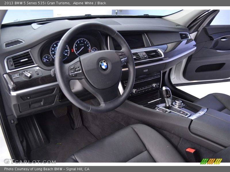 Alpine White / Black 2013 BMW 5 Series 535i Gran Turismo