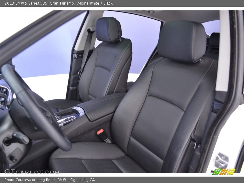 Alpine White / Black 2013 BMW 5 Series 535i Gran Turismo
