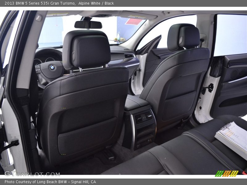 Alpine White / Black 2013 BMW 5 Series 535i Gran Turismo
