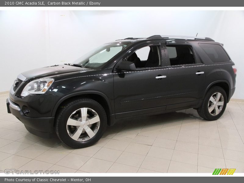 Carbon Black Metallic / Ebony 2010 GMC Acadia SLE
