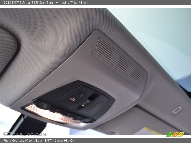 Alpine White / Black 2013 BMW 5 Series 535i Gran Turismo
