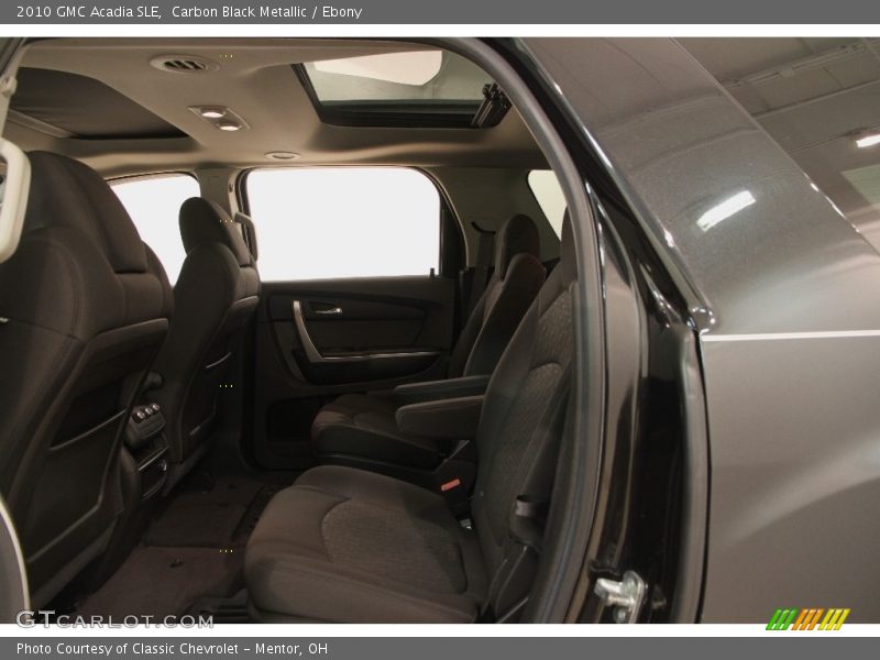 Carbon Black Metallic / Ebony 2010 GMC Acadia SLE