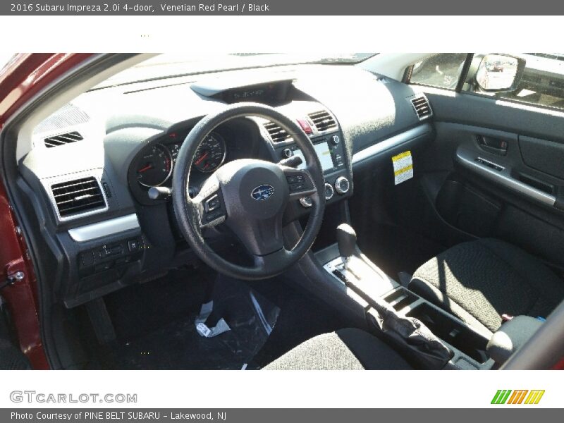 Venetian Red Pearl / Black 2016 Subaru Impreza 2.0i 4-door