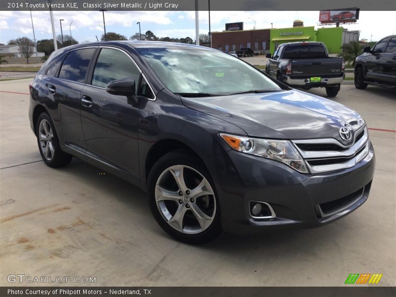 Classic Silver Metallic / Light Gray 2014 Toyota Venza XLE