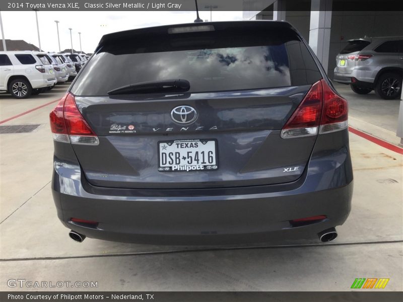 Classic Silver Metallic / Light Gray 2014 Toyota Venza XLE
