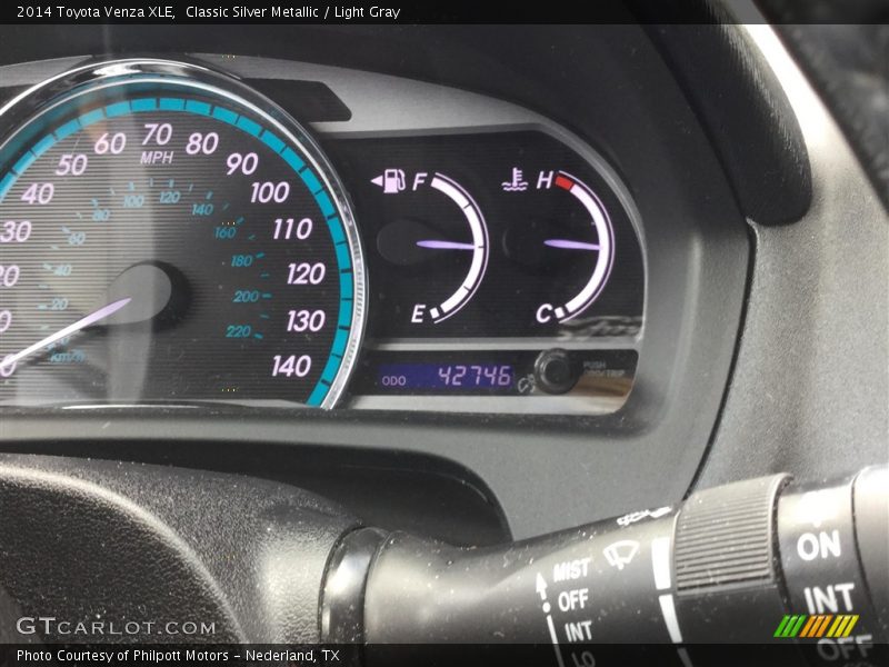 Classic Silver Metallic / Light Gray 2014 Toyota Venza XLE