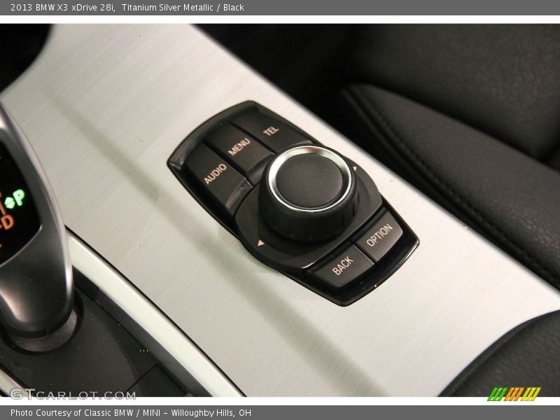 Titanium Silver Metallic / Black 2013 BMW X3 xDrive 28i