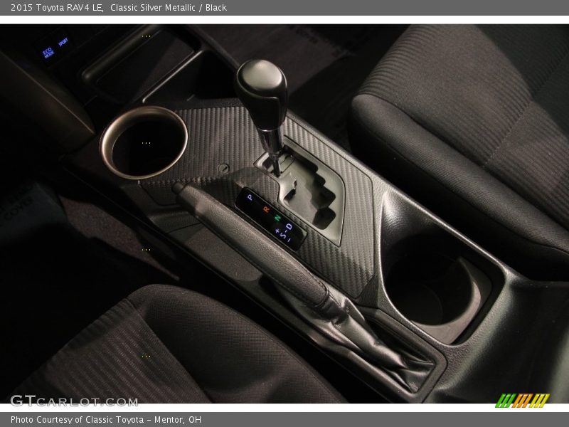 Classic Silver Metallic / Black 2015 Toyota RAV4 LE
