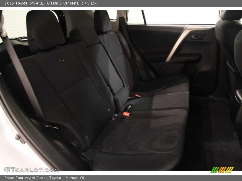 Classic Silver Metallic / Black 2015 Toyota RAV4 LE