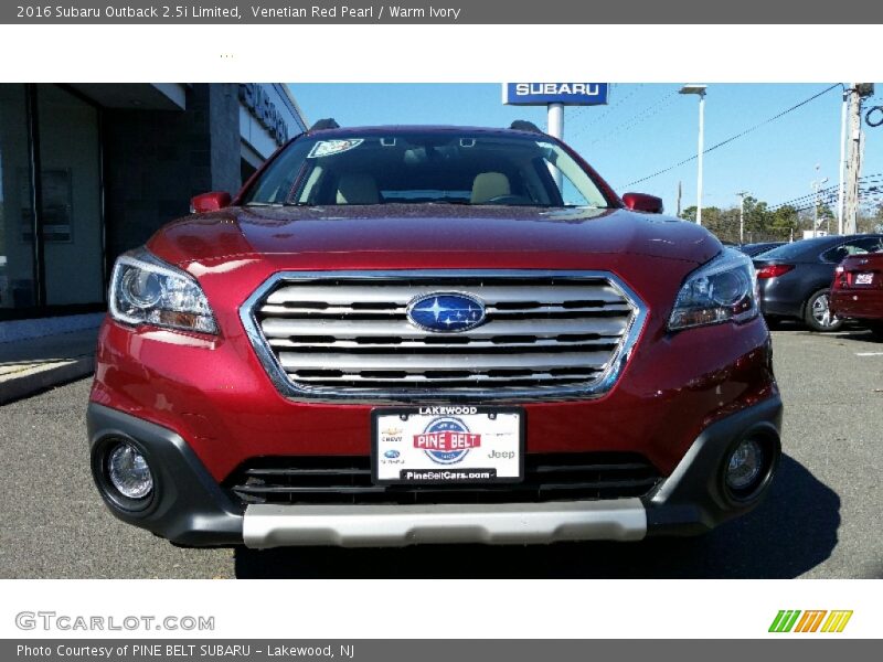 Venetian Red Pearl / Warm Ivory 2016 Subaru Outback 2.5i Limited