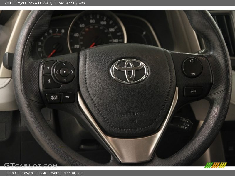 Super White / Ash 2013 Toyota RAV4 LE AWD