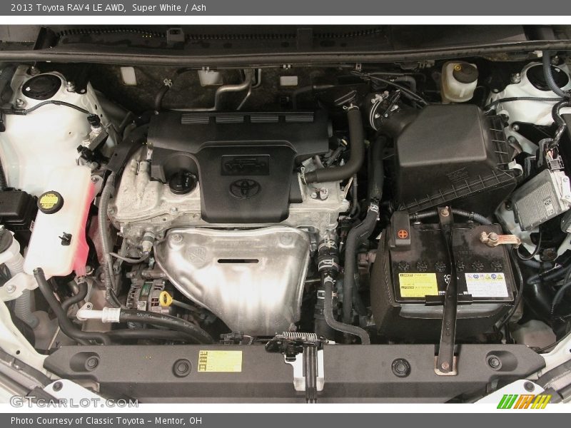 Super White / Ash 2013 Toyota RAV4 LE AWD