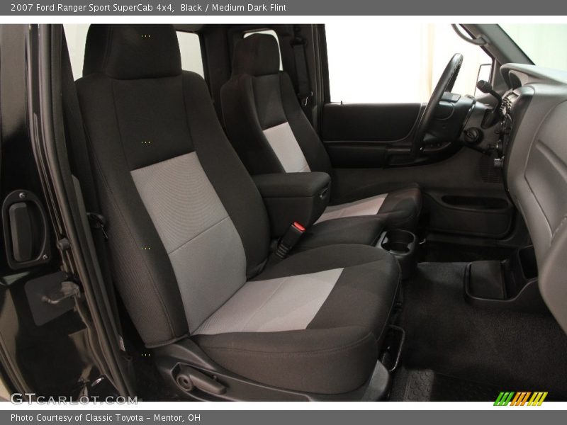 Black / Medium Dark Flint 2007 Ford Ranger Sport SuperCab 4x4