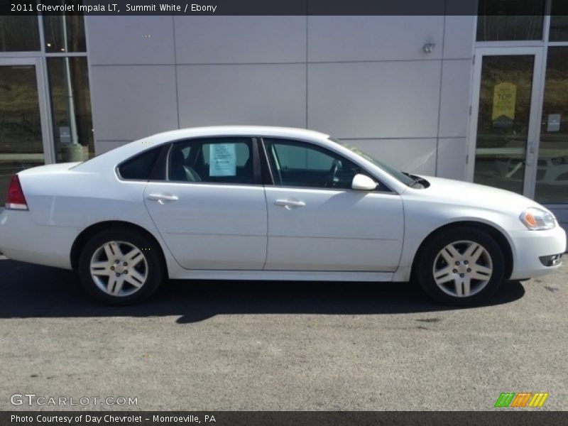 Summit White / Ebony 2011 Chevrolet Impala LT