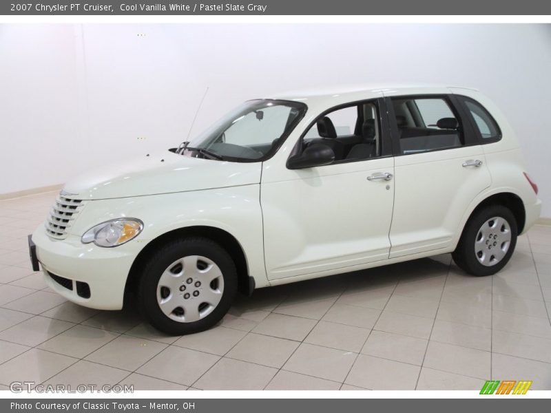 Cool Vanilla White / Pastel Slate Gray 2007 Chrysler PT Cruiser