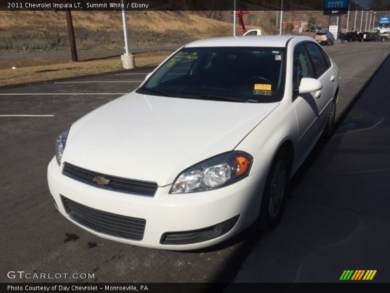 Summit White / Ebony 2011 Chevrolet Impala LT