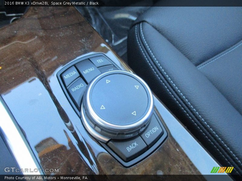 Space Grey Metallic / Black 2016 BMW X3 xDrive28i