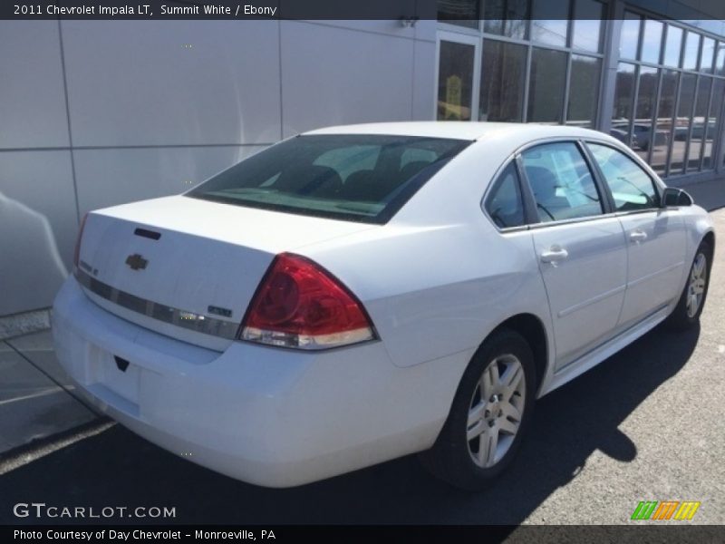 Summit White / Ebony 2011 Chevrolet Impala LT