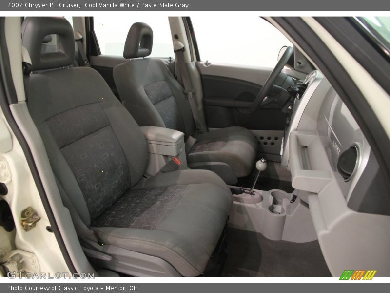 Cool Vanilla White / Pastel Slate Gray 2007 Chrysler PT Cruiser