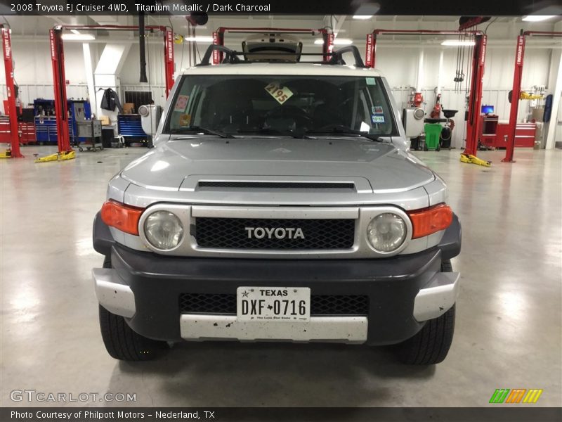 Titanium Metallic / Dark Charcoal 2008 Toyota FJ Cruiser 4WD