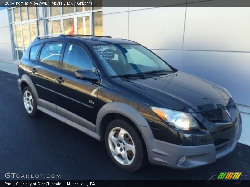 Abyss Black / Graphite 2004 Pontiac Vibe AWD