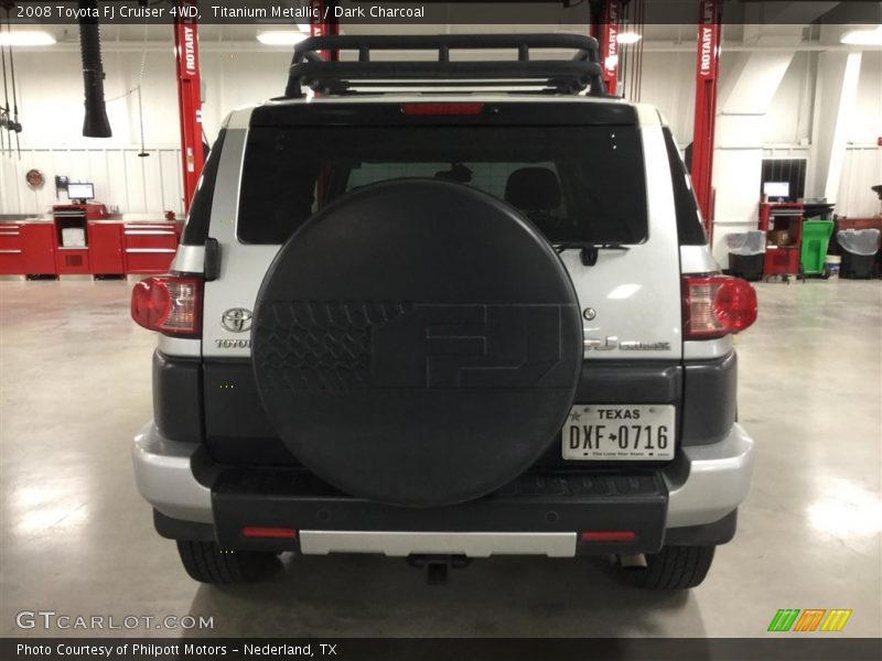 Titanium Metallic / Dark Charcoal 2008 Toyota FJ Cruiser 4WD