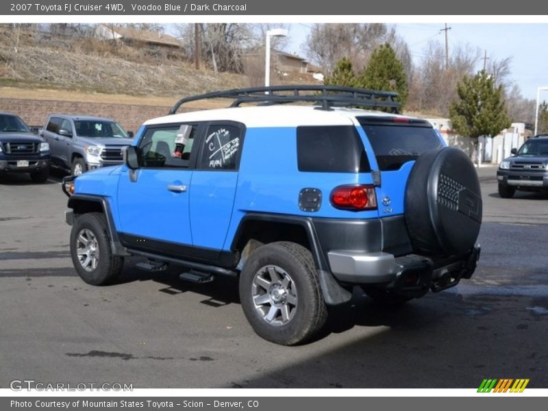 Voodoo Blue / Dark Charcoal 2007 Toyota FJ Cruiser 4WD