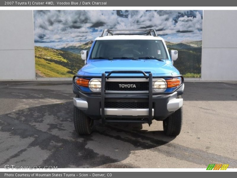 Voodoo Blue / Dark Charcoal 2007 Toyota FJ Cruiser 4WD