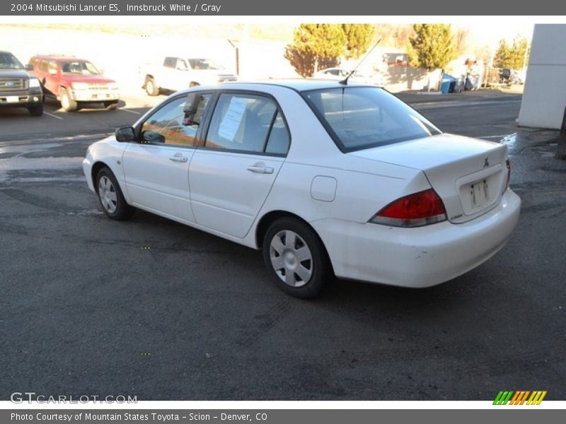 Innsbruck White / Gray 2004 Mitsubishi Lancer ES